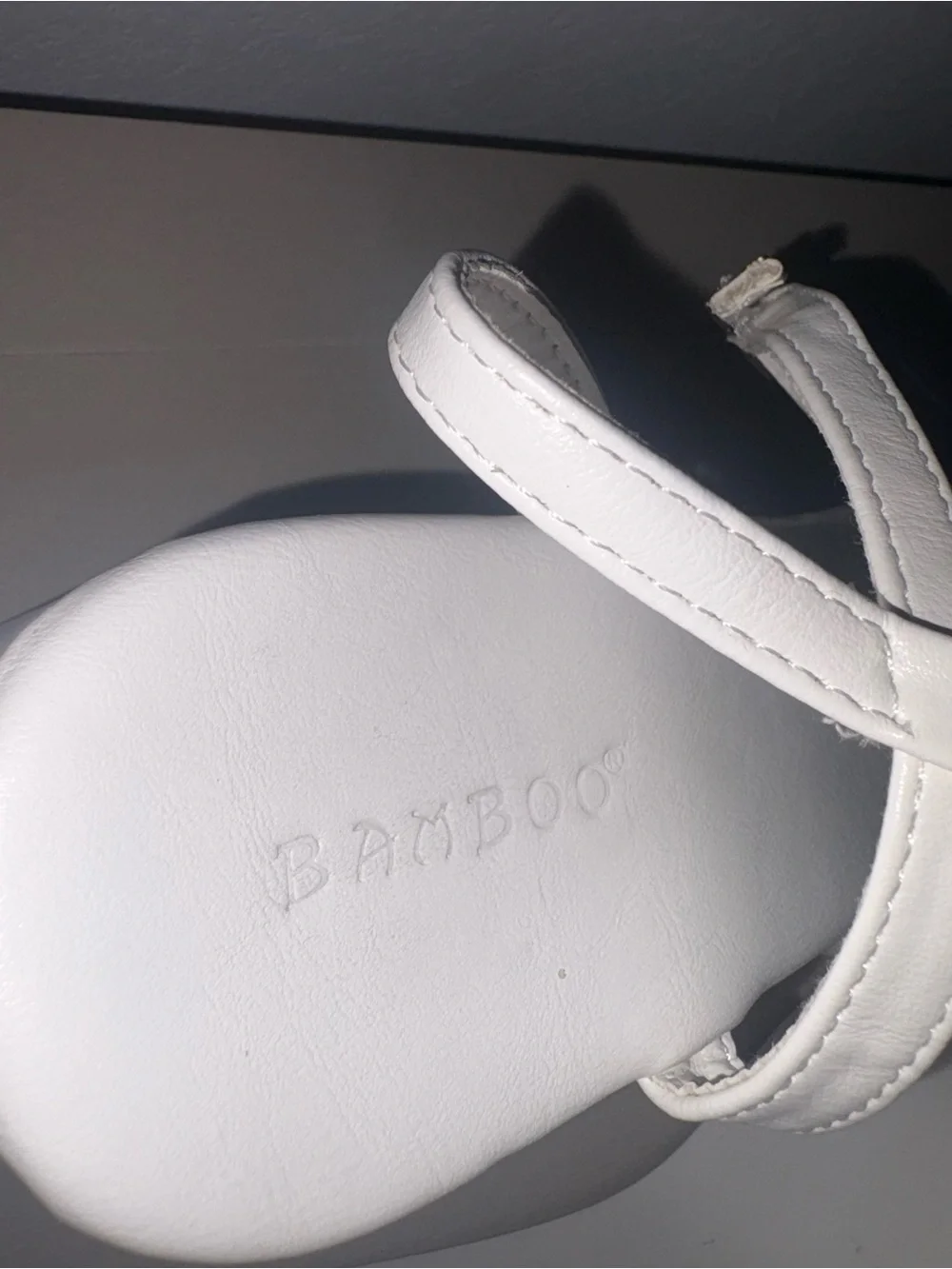 Y2K White Chunky Platform Sandals